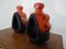 Candeleros de cerámica de Bay Keramik, años 70. Juego de 2, Imagen 15