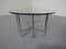 Space Age Glass and Chrome Coffee Table, 1960s, Image 15