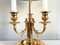 French Gilt Bronze Bouillotte Table Lamp from Chevillard, 1940s 3