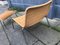 Vintage Sessel & Fußhocker aus Rattan & verchromtem Stahl im skandinavischen Stil, 1970er 8