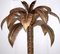 Vintage Brass Palm Floor Lamp with Flower Planters, 1960s, Image 3