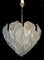 Large Murano Glass Ceiling Lamp from Mazzega, 1960s 4