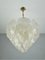Lámpara de techo grande de cristal de Murano de Mazzega, años 60, Imagen 5