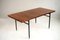 French Rosewood Model 800 Dining Table by Alain Richard for Meubles TV, 1960s 1