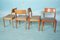 Danish Dining Chairs from Juul Kristensen, 1970s, Set of 4, Image 2