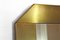 Brass Mirror by Massimo Scolari for Valenti Luce, 1970s 3