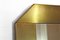 Brass Mirror by Massimo Scolari for Valenti Luce, 1970s, Image 3