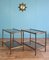 French Brass and Glass Side Tables, 1960s, Set of 2 8