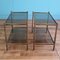 French Brass and Glass Side Tables, 1960s, Set of 2, Image 5