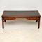 Large Georgian Mahogany and Leather Coffee Table from Bevan Funnel, 1950s, Image 1