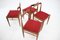 Minimalist Dining Chairs from Drevotvar, 1970s, Set of 4 4