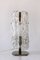 Mid-Century Italian Ice Glass Table Lamp, 1950s, Image 14