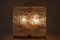 Lampada da tavolo Mid-Century in vetro smerigliato, Italia, anni '50, Immagine 10