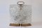 Lámpara de mesa italiana Mid-Century de cristal hielo, años 50, Imagen 12