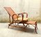 Italian Rattan and Malacca Lounge Chair, 1920s 6