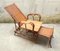 Italian Rattan and Malacca Lounge Chair, 1920s 4