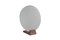 Black Lacquered Birch Lalou Mirror by Jacques Emile Rulhmann, Image 1