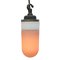 Mid-Century French Porcelain and Opaline Glass Ceiling Lamp, Image 2