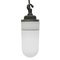 Mid-Century French Porcelain and Opaline Glass Ceiling Lamp, Image 1