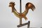 Lámpara de mesa en forma de pájaro de hierro forjado, años 40, Imagen 4