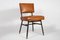 Leather Side Chair by Jacques Adnet, 1950s, Image 2