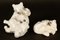 Danish Porcelain Polar Bear Cubs Figurines by Knud Kyhn for Royal Copenhagen, 1963, Set of 2 4