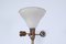 Wood, Brass & Marble Floor Lamp, 1950s, Image 12