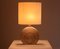 Lámpara de mesa de travertino de Fratelli Mannelli, años 70, Imagen 3
