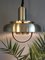 Brass & Aluminium Pendant Lamp, 1970s 2