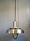 Brass & Aluminium Pendant Lamp, 1970s 6