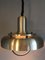 Brass & Aluminium Pendant Lamp, 1970s 3