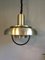 Brass & Aluminium Pendant Lamp, 1970s 1