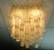 Deckenlampe aus Eisglas von Doria Leuchten, 1960er 10