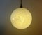 Mid-Century Bubble Glass & Brass Ceiling Lamp from Doria Leuchten 5