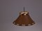 Vintage Leather Pendant Lamp by Ahrens Anna for Ateljé Lyktan 4