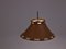 Vintage Leather Pendant Lamp by Ahrens Anna for Ateljé Lyktan, Image 4