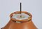 Vintage Leather Pendant Lamp by Ahrens Anna for Ateljé Lyktan 2