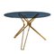 Modern Glass Round Table by Pols Potten Studio, Image 1