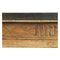 Mesa de comedor de madera tallada y tachonada, años 40, Imagen 5