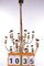 Large Hollywood Regency Golden Chandelier by Gaetano Sciolari for Boulanger France, 1960s 11