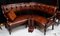 Antique George III Leather Corner Bench 15