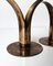 Mid-Century Scandinavian Brass Candleholders from Sweden-Lily, Set of 2 6