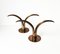 Mid-Century Scandinavian Brass Candleholders from Sweden-Lily, Set of 2, Image 9