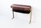 Italian Brass & Rosewood Console Table, 1950s, Image 9