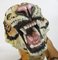 Porzellan Tiger Skulptur von C Martinu, 1950er 4