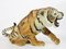 Sculpture Tigre en Porcelaine par C Martinu, 1950s 7