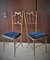 Mid-Century Italian Brass Side Chairs from Chiavari, 1950s, Set of 2 9