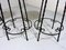 Wrought Iron Bar Stools, 1950s, Set of 4 11