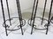 Wrought Iron Bar Stools, 1950s, Set of 4, Image 8