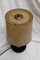 Lámpara de mesa vintage de palisandro y cuero, años 20, Imagen 4